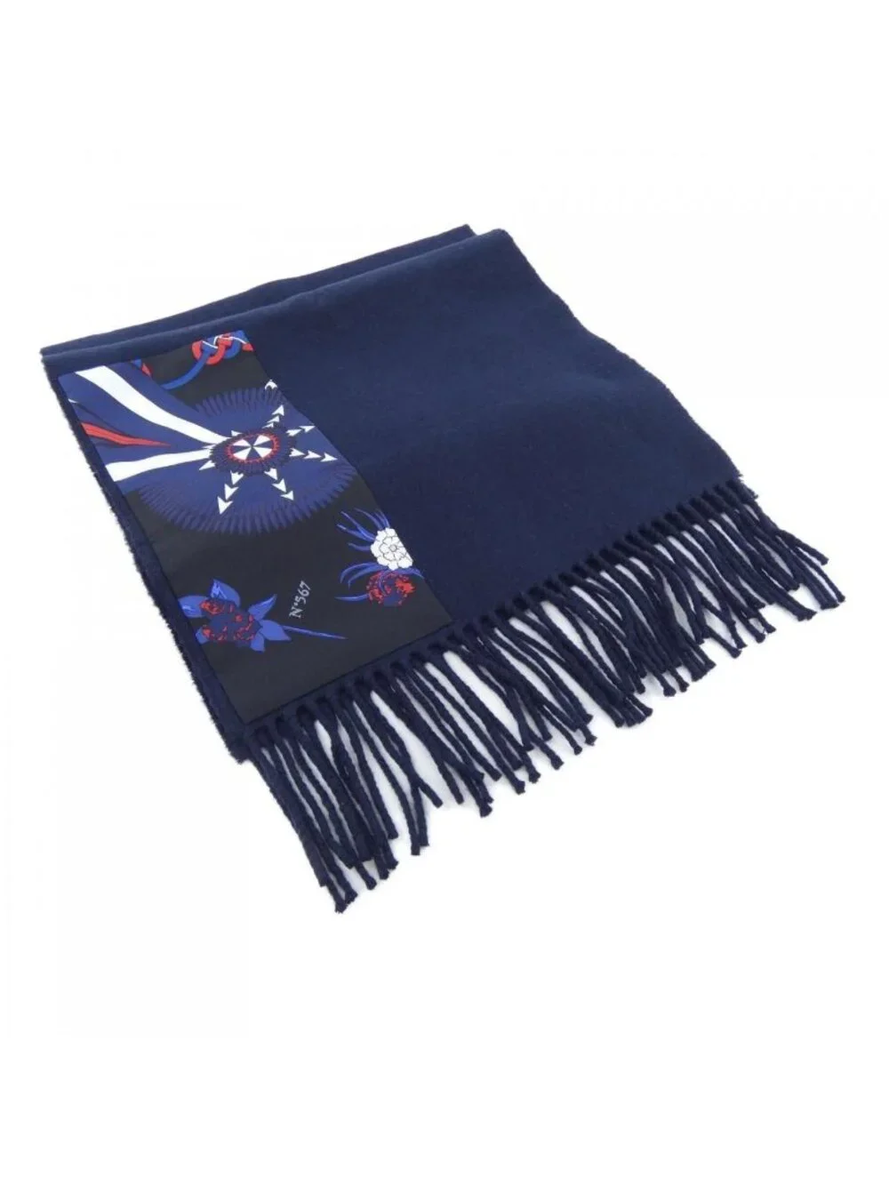 Hermes Silk Patch de Soie Scarf